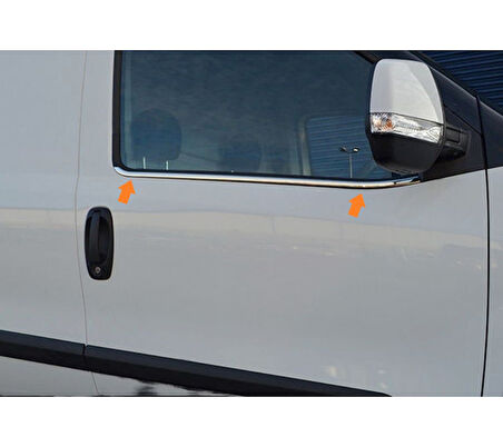 Cam Çıtaları Krom 4 Parça Combo D Mini Van 2011 Ve Sonrası Modeller İçin