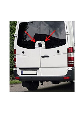 Arma Çevresi Krom 2 Parça Crafter Van 2006-2017 Arası Modeller İçin