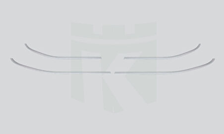 Rifter Passanger Cam Çıtaları Krom 4 Parça 2019 Ve Sonrası Modeller İçin