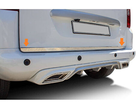 Bagaj Alt Çıta Krom Tepee Mini Van 2008-2018 Arası Modeller İçin