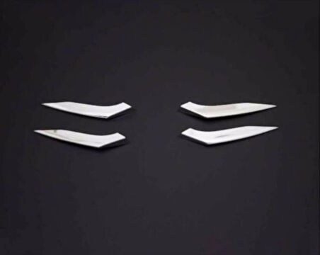 Sis Far Çıtaları Krom 4 Parça Clio-5 HB 2019 Ve Sonrası Modeller İçin