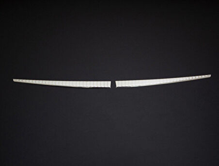 Bagaj İç Eşiği Krom 2 Parça Duster SUV 2018 Ve Sonrası Modeller İçin