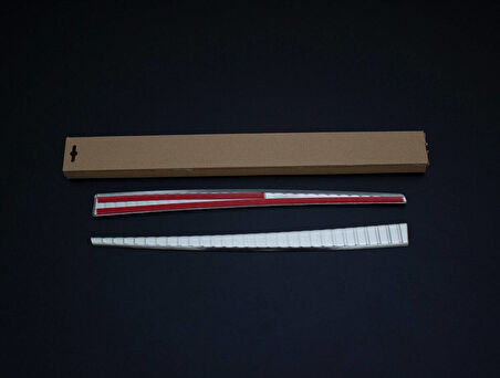 Bagaj İç Eşiği Krom 2 Parça Duster SUV 2018 Ve Sonrası Modeller İçin