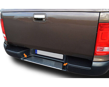 Arka Tampon Eşiği Krom Amarok Pikap 2010 Ve Sonrası Modeller İçin