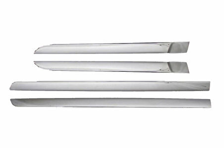 Renault Megane-2 HB Uyumlu Yan Kapı Çıtası Krom 4 Parça  2006 - 2010 Arası Modeller İçin