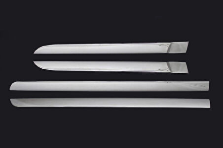 Renault Megane-2 HB Uyumlu Yan Kapı Çıtası Krom 4 Parça  2006 - 2010 Arası Modeller İçin