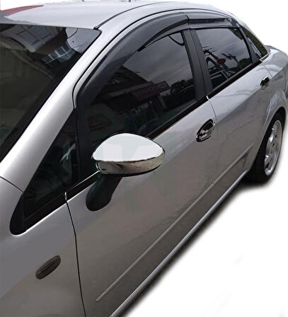 Grande Punto Ayna Kapağı Krom 2 Parça HB 5D 3D 2005-2018 Arası Modeller İçin