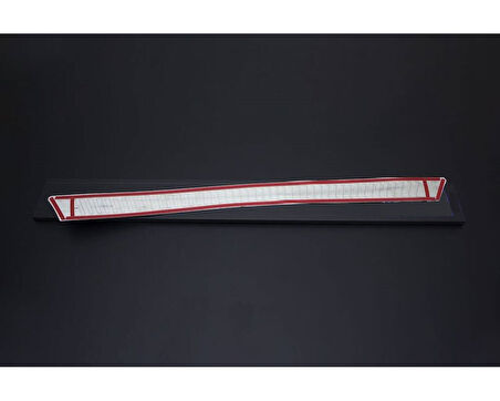 Arka Tampon Eşiği Krom Berlingo-2 Mini Van 2008-2018 Arası Modeller İçin