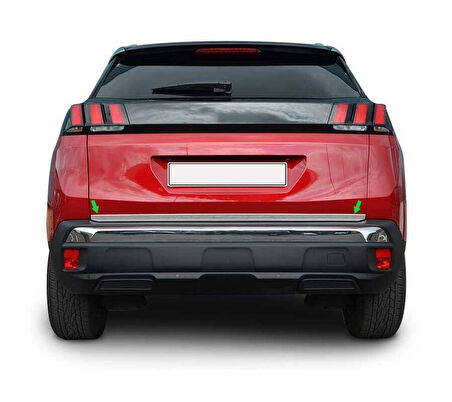 Bagaj Alt Çıta Krom 3008 SUV 2016 Ve Sonrası Modeller İçin