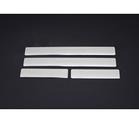 Kapı Eşiği Krom 4 Parça Sandero-1 HB 5D 2008-2012 Arası Modeller İçin