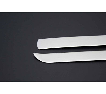 Yan Kapı Çıtası Krom 4 Parça Sandero-2 HB 5D 2012 Ve Sonrası Modeller İçin