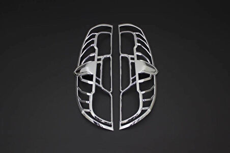 Stop Çerçevesi Abs Krom 2 Parça Doblo-2 Panel Van LAV Facelift 2014 Ve Sonrası Modeller İçin