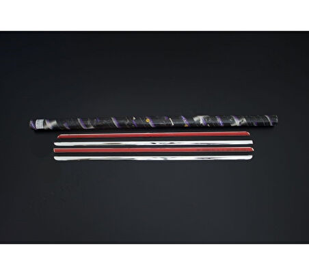 Cam Çıtaları Krom 4 Parça Lodgy MPV 2013 Ve Sonrası Modeller İçin