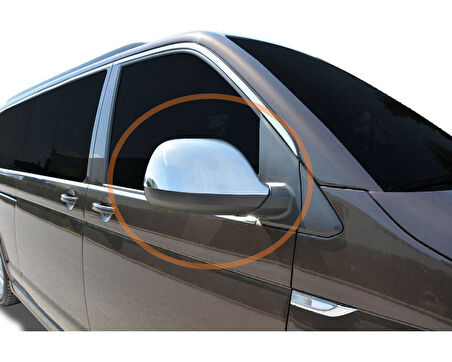 Ayna Kapağı Abs Krom 2 Parça T6 Transporter Van 2015 Ve Sonrası Modeller İçin