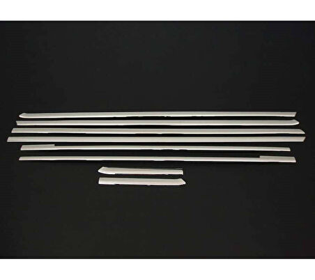 Cam Alt Çıta Krom Tek Sürgü Uzun Şase 8 Parça Vito W447 Van 2014 Ve Sonrası Modeller İçin