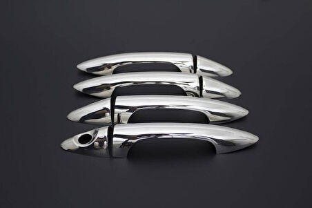 Kapı Kolu Krom Üst Kalite 4 Kapı Accent Blue SD 2011 Ve Sonrası Modeller İçin