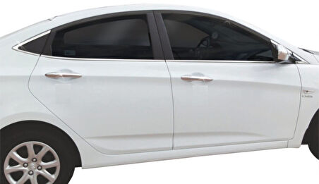 Kapı Kolu Krom Üst Kalite 4 Kapı Accent Blue SD 2011 Ve Sonrası Modeller İçin