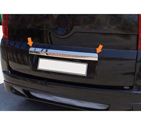 Bagaj Çıtası Tek Kapılı Krom Fiorino Mini Van MPV 2007 Ve Sonrası Modeller İçin