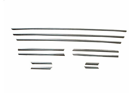VW Passat B6 Uyumlu Ön Tampon Çıtaları Krom 11 Parça 2005 - 2012 Arası Modeller İçin
