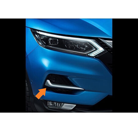Sis Far Çerçevesi Krom 2 Parça Qashqai SUV 2017 Ve Sonrası Modeller İçin