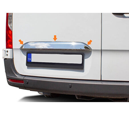 Bagaj Çıtası Krom Sprinter Van 2019 Ve Sonrası Modeller İçin