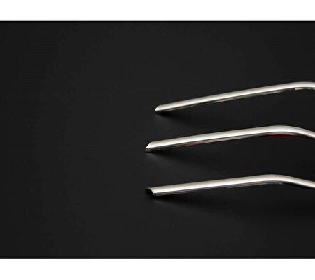 Ön Tampon Çıtası Krom 7 Parça Megane-4 SD 2016 Ve Sonrası Modeller İçin