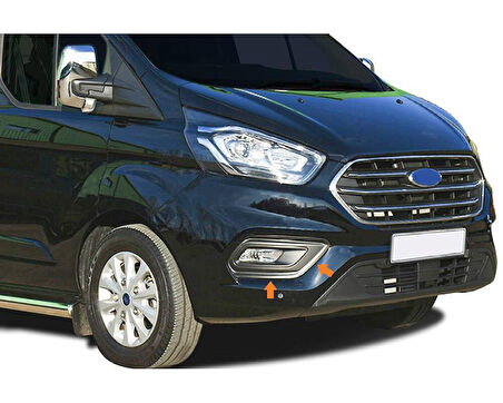 Sis Far Çerçevesi Krom 2 Parça Tourneo Custom Van 2018 Ve Sonrası Modeller İçin