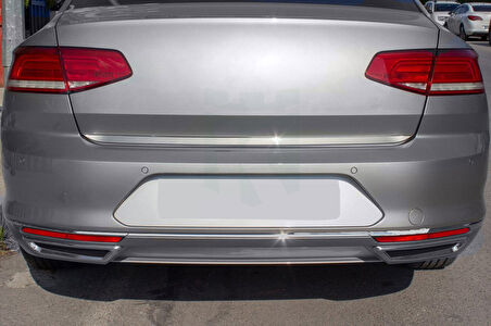 Passat B8 Bagaj Alt Çıta Krom SD 2015 Ve Sonrası Modeller İçin