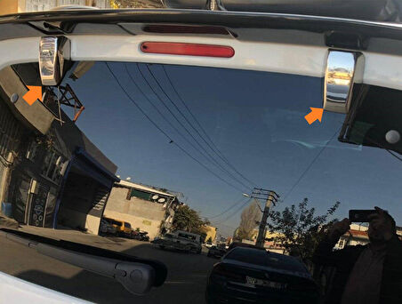 Bagaj Cam Menteşe Kapağı Krom 2 Parça Partner-3 2019 Ve Sonrası Modeller İçin