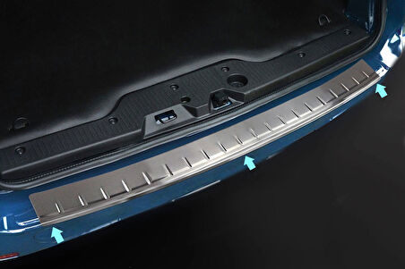 Arka Tampon Eşiği Krom Express 2021 Ve Sonrası Modeller İçin