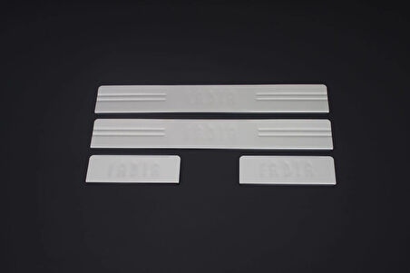 Kapı Eşiği Krom 4 Parça Fabia-1 HB 2000-2007 Arası Modeller İçin