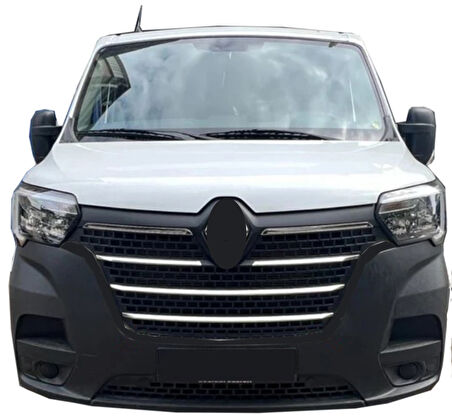 Renault Master Uyumlu Ön Panjur Krom 4 Parça 2018 Ve Sonrası Modeller İçin