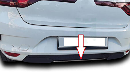 Megane 4 Egzos Çıkış Ara Çıta Krom SD - HB 2020 Ve Sonrası Modeller İçin