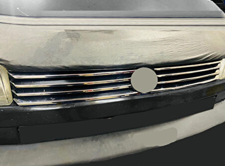 VW T4 Transporter Uyumlu Ön Panjur Çıtaları Krom 8 Parça 1995 - 2003 Arası Modeller İçin