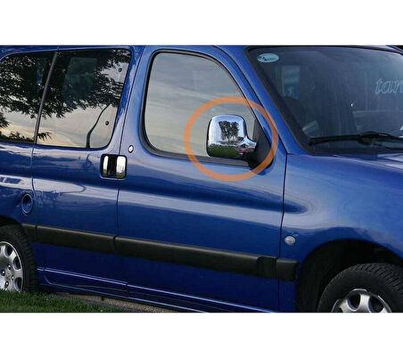 Ayna Kapağı Abs Krom 2 Parça Partner-1 Mini Van 1996-2008 Arası Modeller İçin