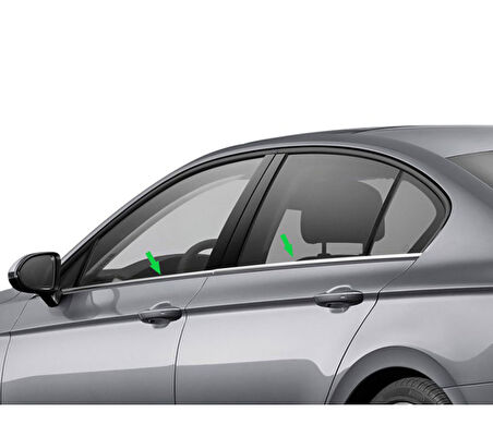 Passat B8.5 Cam Çıtaları Krom 4 Parça SD / SW  2019 - 2023 Arası Modeller İçin