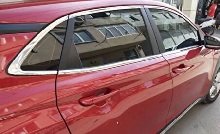 Cam Çerçevesi Krom 12 Parça Kona SUV 2018 Ve Sonrası Modeller İçin