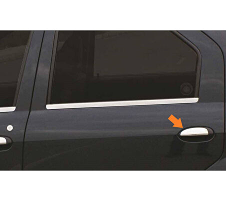 Kapı Kolu Krom 4 Kapı Clio-2 HB 5D 1999-2006 Arası Modeller İçin