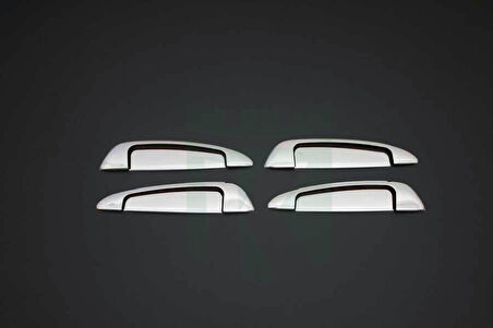 Kapı Kolu Ve Çerçevesi Krom 4 Kapı 8 Parça Grande Punto HB 5D 2005-2018 Arası Modeller İçin