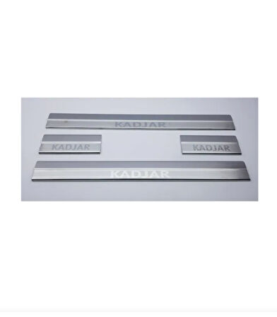 Kapı Eşiği Krom 4 Parça Kadjar 2015 Ve Sonrası Modeller İçin