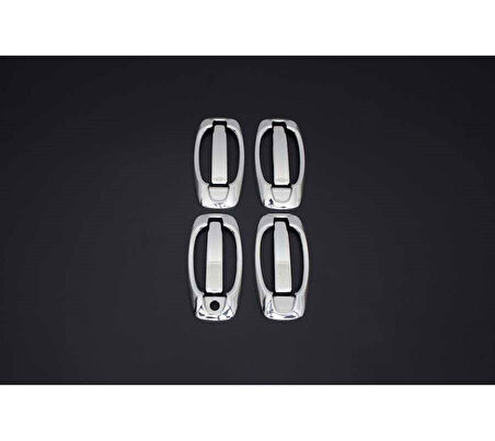 Kapı Kolu Ve Çerçevesi Krom 4 Kapı 8 Parça Combo D Mini Van 2011 Ve Sonrası Modeller İçin