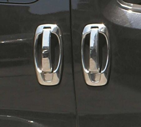 Kapı Kolu Ve Çerçevesi Krom 4 Kapı 8 Parça Combo D Mini Van 2011 Ve Sonrası Modeller İçin