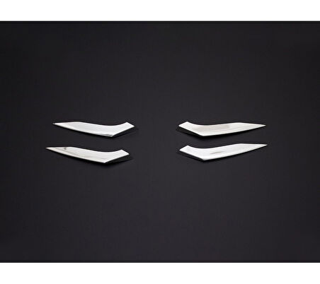 Sis Far Çıtaları Krom Extra Kalite 4 Parça Clio-5 HB 2019 Ve Sonrası Modeller İçin