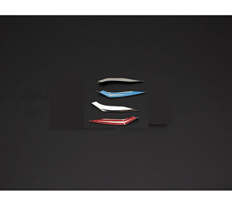 Sis Far Çıtaları Krom Extra Kalite 4 Parça Clio-5 HB 2019 Ve Sonrası Modeller İçin