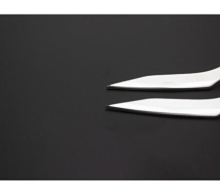 Sis Far Çıtaları Krom Extra Kalite 4 Parça Clio-5 HB 2019 Ve Sonrası Modeller İçin