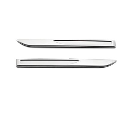 Renault Megane-4 HB Uyumlu Yan Çamurluk Krom 2 Parça 2016 Ve Sonrası Modeller İçin