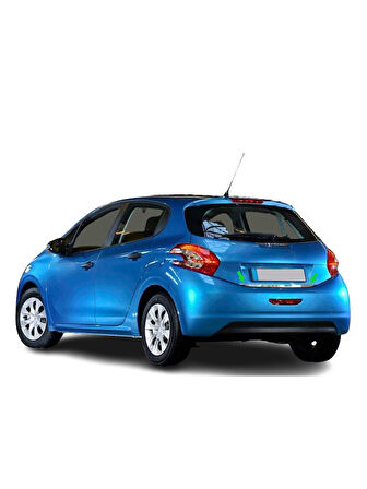 Bagaj Alt Çıta Krom 208 HB 5D 2012-2019 Arası Modeller İçin