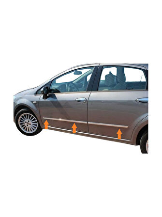 Yan Kapı Çıtası Krom 4 Parça Linea SD 2012 Ve Sonrası Modeller İçin