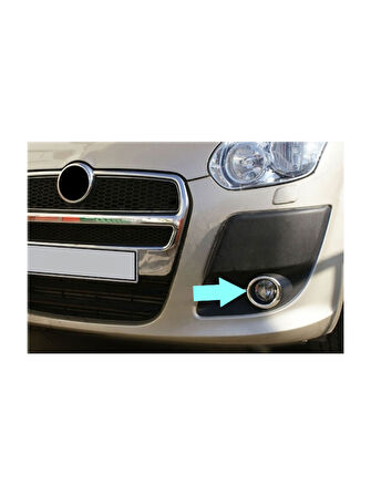 Sis Far Çerçevesi Krom 2 Parça Doblo-1 Facelift Panel Van LAV 2006-2010 Arası Modeller İçin