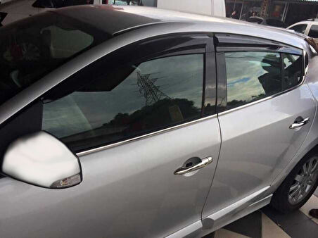 Renault Megane-3 HB Uyumlu Cam Çıtası 6 Parça 2010 - 2016 Arası Modeller İçin